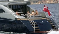Oracle II Relaxing on the Aft Deck